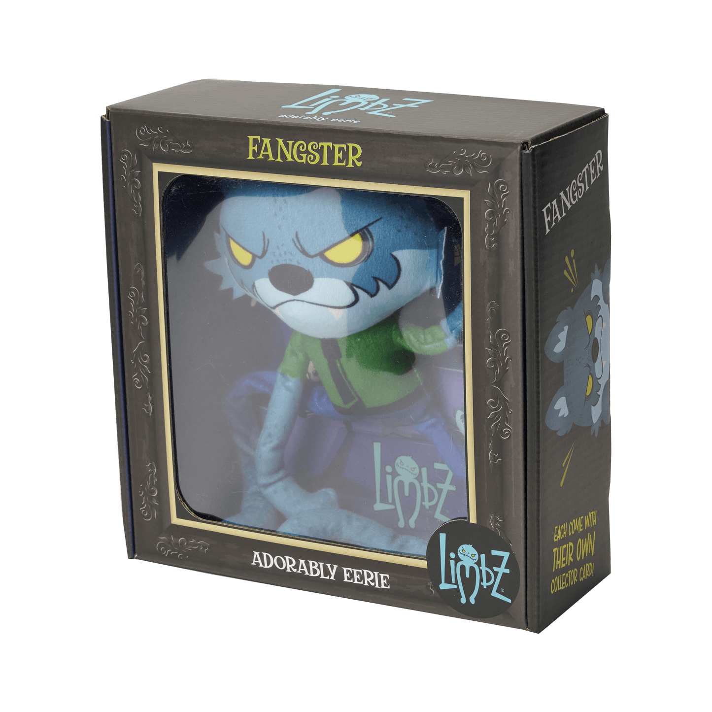 'Fangster', 30cm LIMBZ Vampire Plush Toy – Collectible Posable Plush LIMBZ