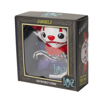 'Jugglez', 30cm LIMBZ Posable Clown Plush Collectible Toy LIMBZ