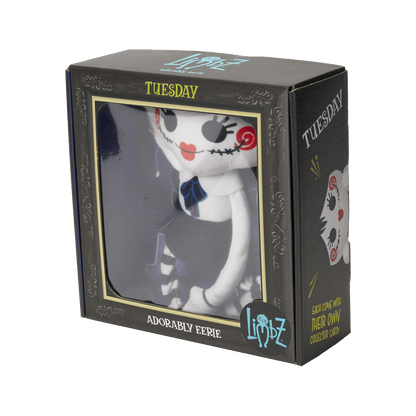 'Tuesday', 30cm LIMBZ Goth Girl Posable Plush LIMBZ