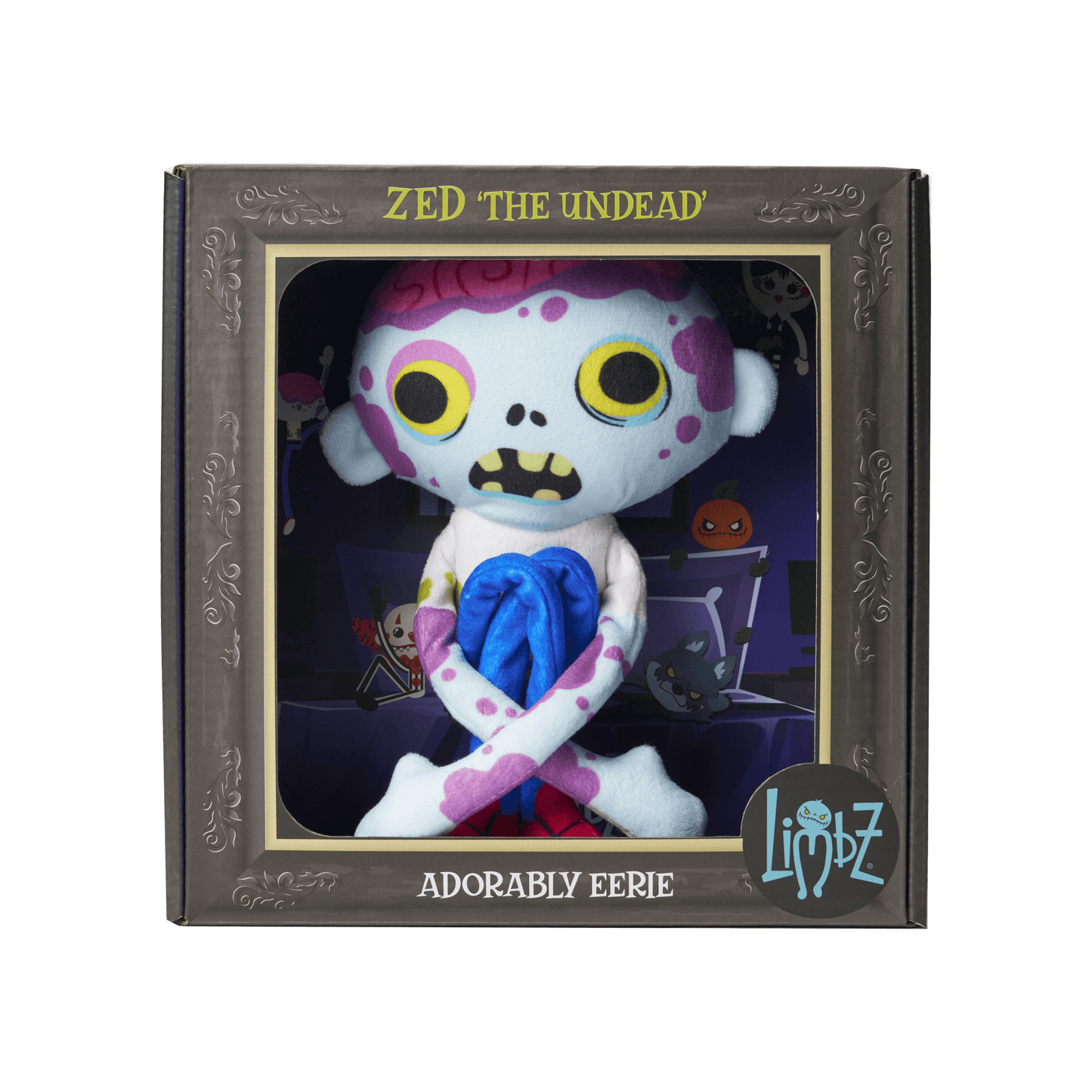 'Zed', 30cm LIMBZ Zombie Plush – Creepy Cute Collectible Toy LIMBZ
