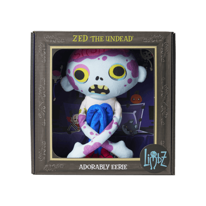 'Zed', 30cm LIMBZ Zombie Plush – Creepy Cute Collectible Toy LIMBZ