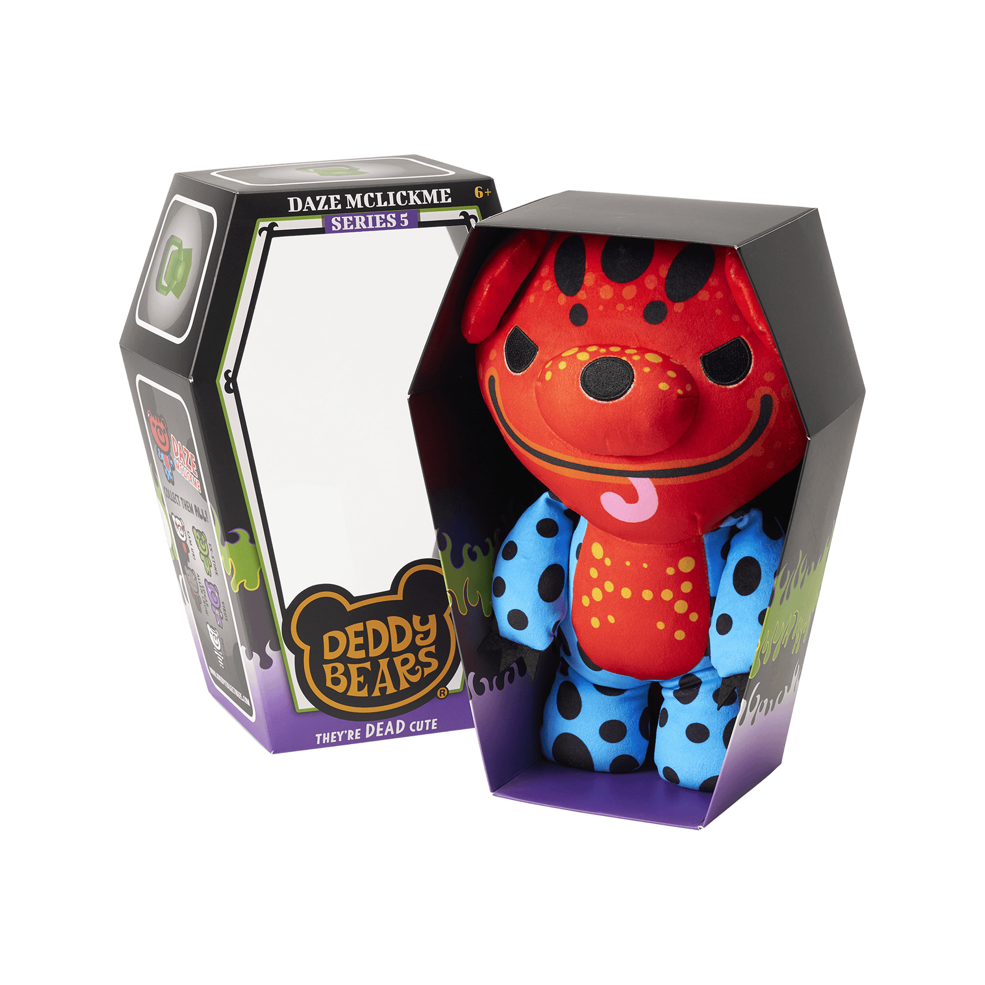 Daze McLick Me - Large 30cm Plush In Coffin | Deddy Bears Series 5 Deddy Bears