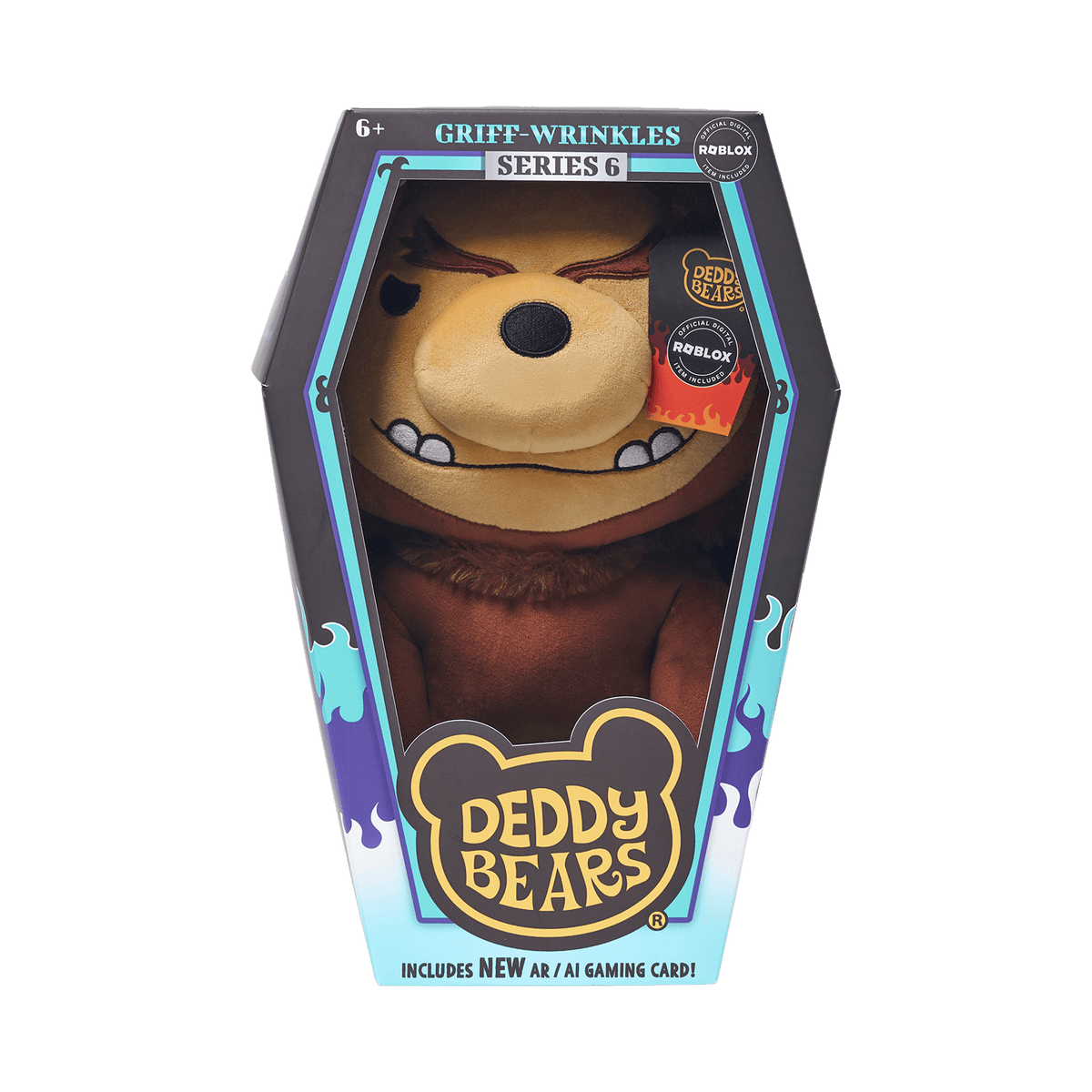 Griff-Wrinkles – Large 30cm Deddy Bears Series 6 Coffin Plush Deddy Bears