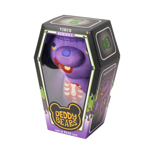 Virus - Large 30cm Plush In Coffin | Deddy Bears Series 5 Deddy Bears