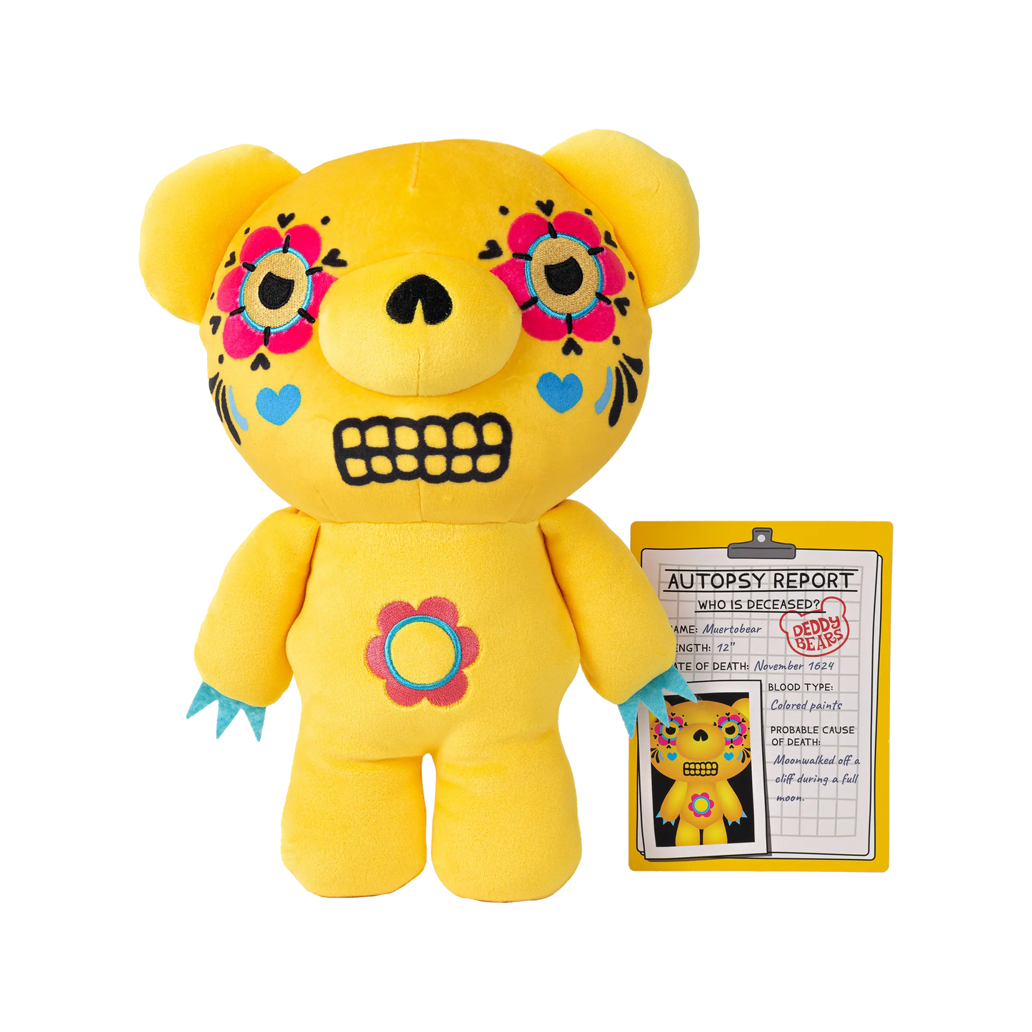 Muertobear, Large Plush In Bag, Series 2 Deddy Bears