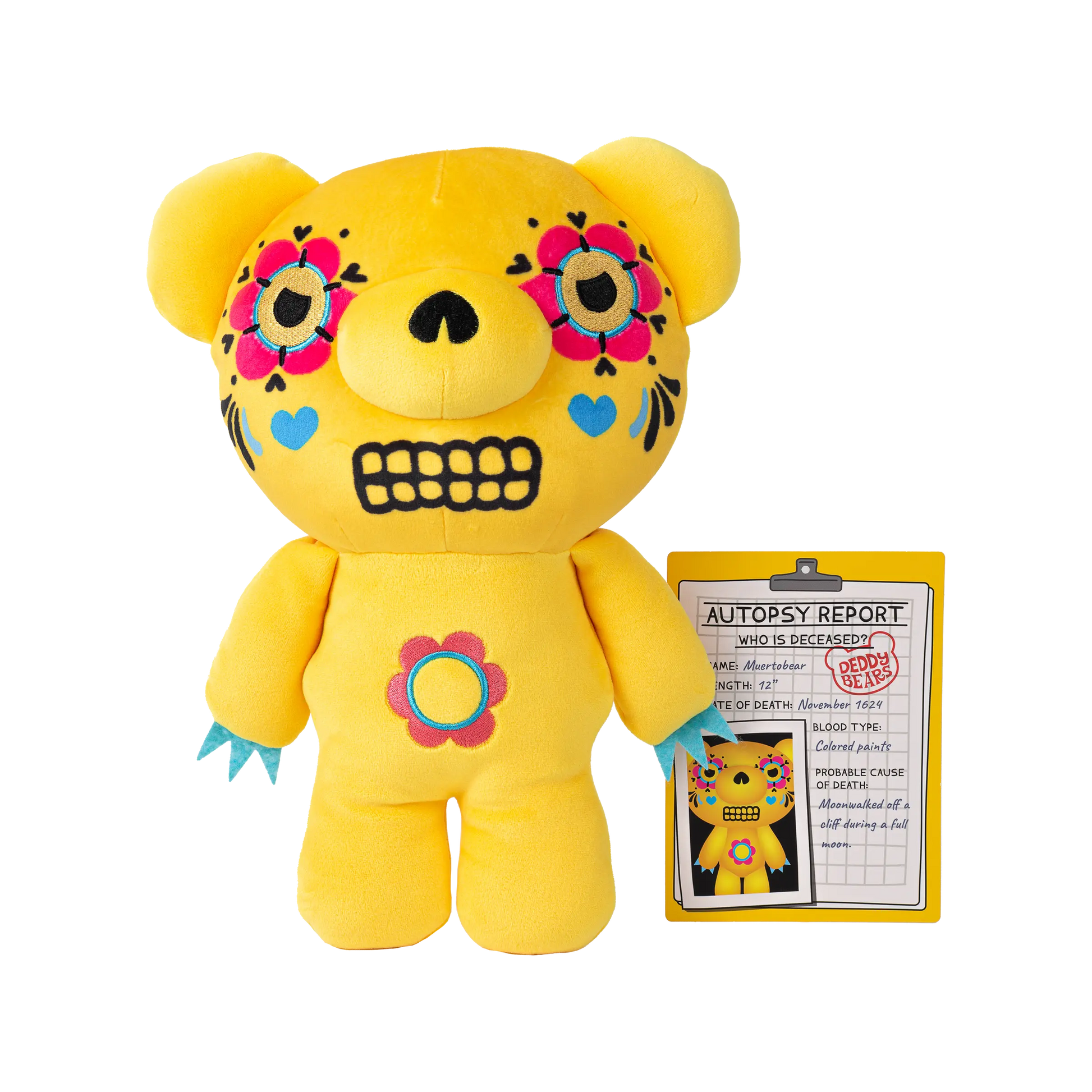 Muertobear, Large Plush In Bag, Series 2 Deddy Bears