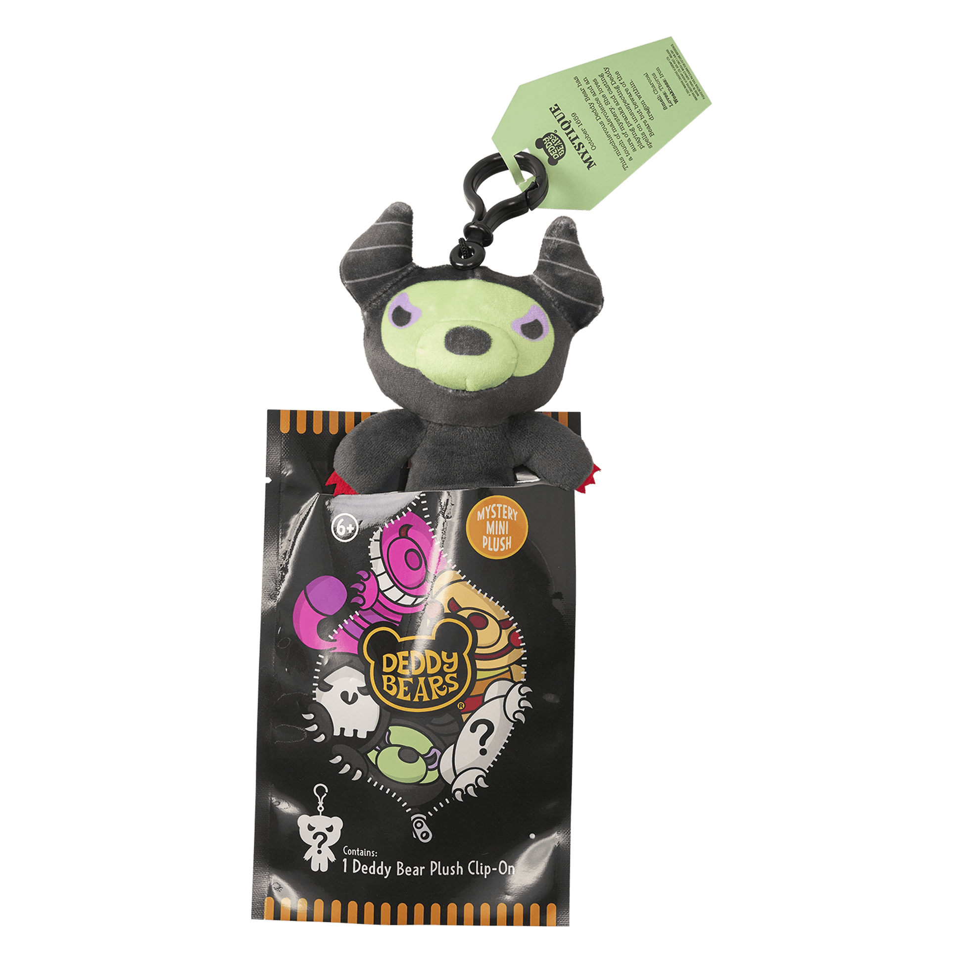 Halloween Edition Mystery Blind Bag – 12cm Plush Clip-On | Deddy Bears Deddy Bears