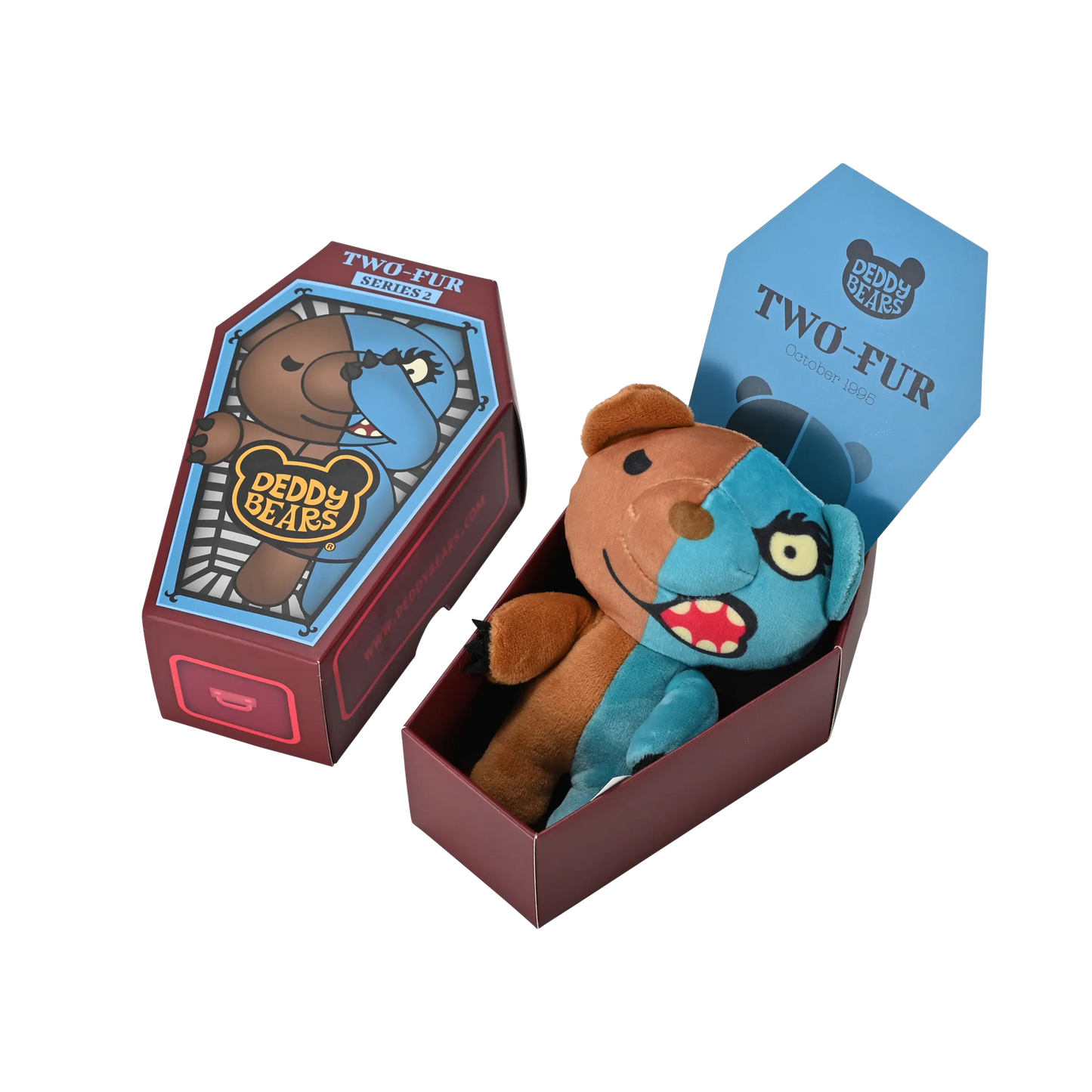 Two-Fur, Lil'Coffin Dodgers, Plush, Series 2 Deddy Bears