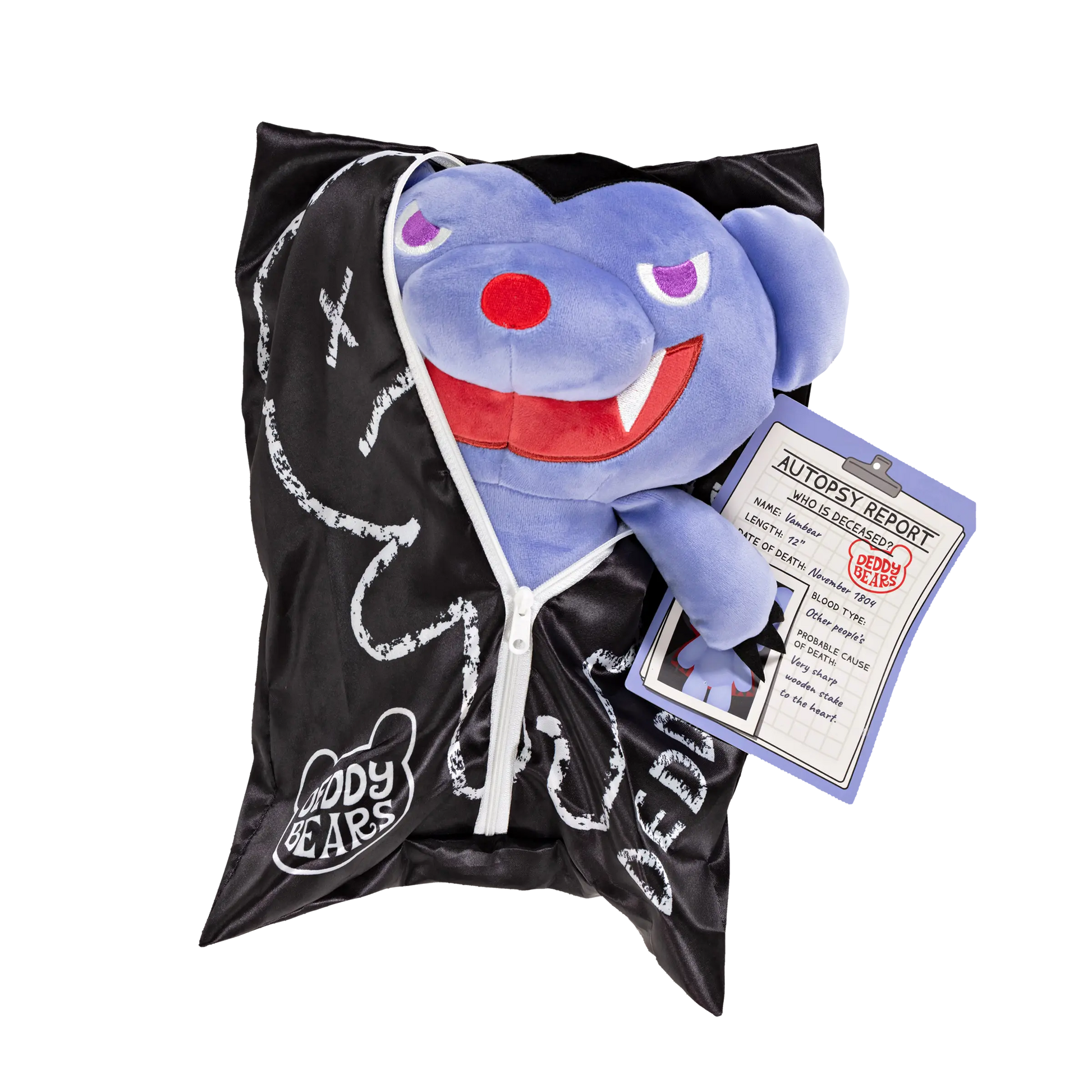 Deddy Bears, 'VAMBEAR', Plush in Bag, Series 1 Deddy Bears, 'VAMBEAR', Plush in Bag, Series 1