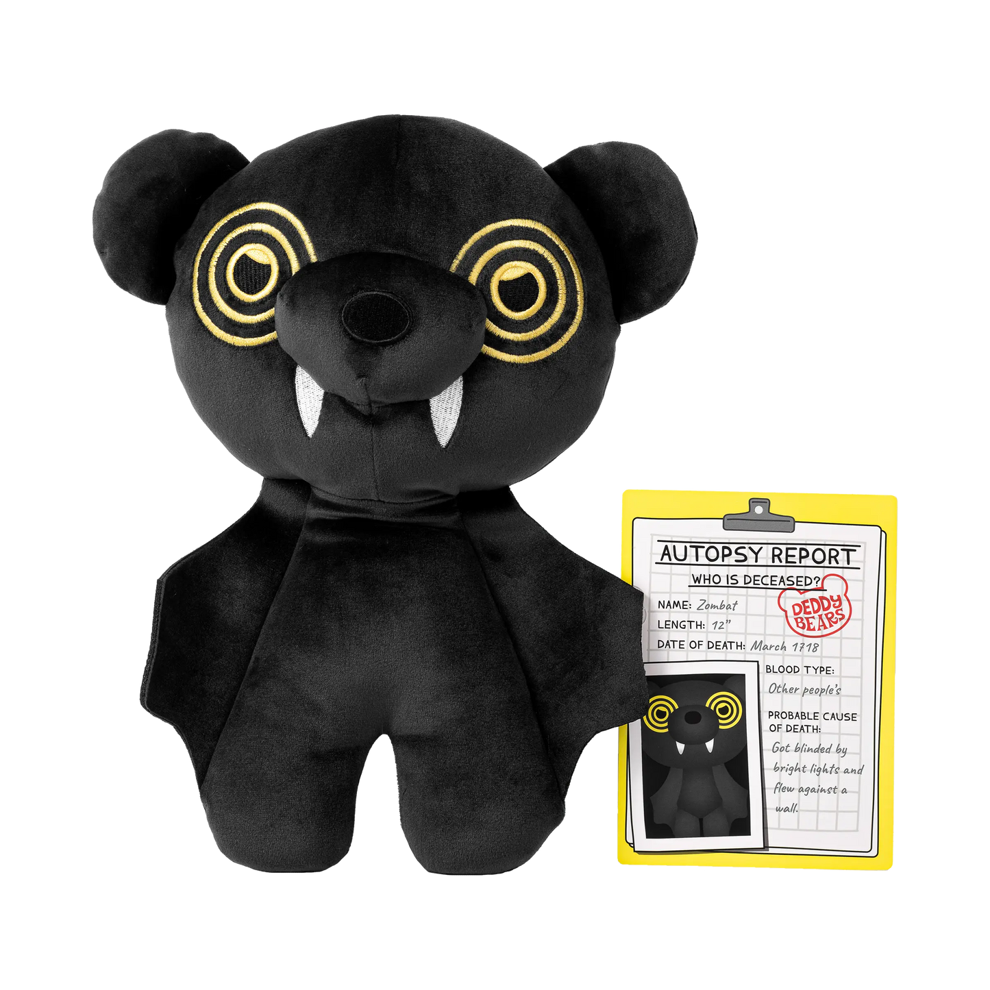 Zombat, Large Plush In Bag, Series 2 Deddy Bears