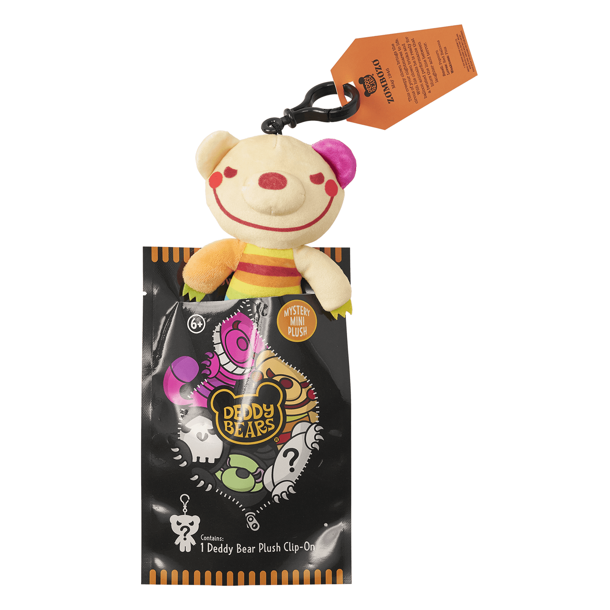 Halloween Edition Mystery Blind Bag – 12cm Plush Clip-On | Deddy Bears Deddy Bears