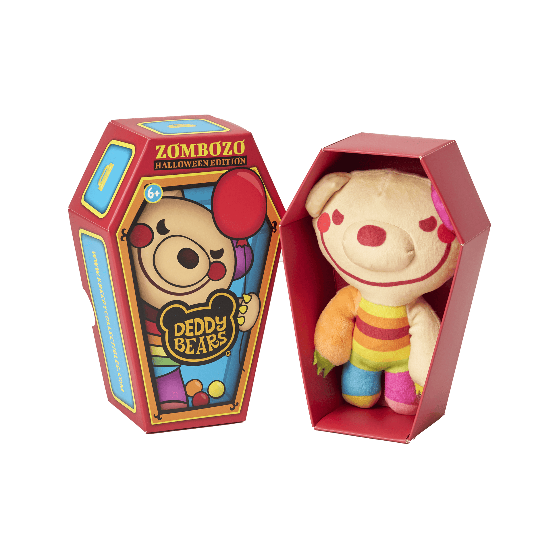 Zombozo – Lil’ Coffin Dodgers 14cm Plush | Deddy Bears Halloween Collectible Deddy Bears